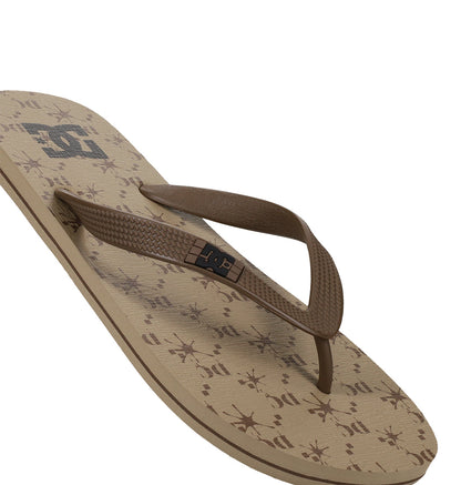 Men's Spray Graffik Slides - Brown/Lt Brown Brown/Ltbrown | DC Shoes