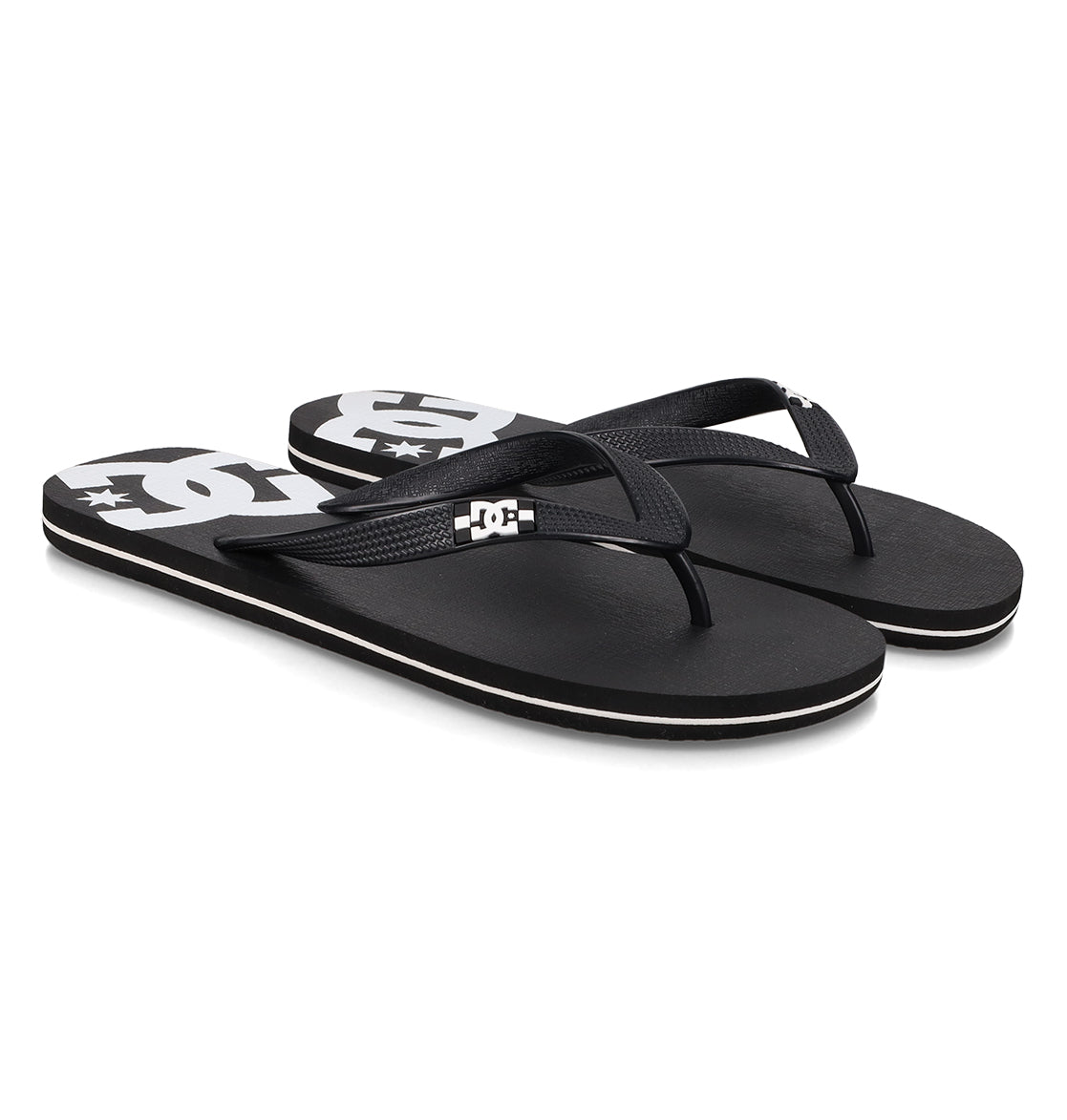 Men's Spray Slides - Black / Black / White | DC Shoes