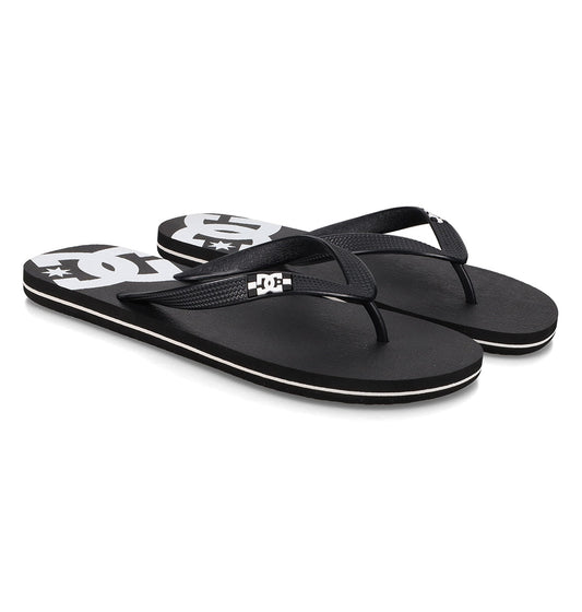 Men's Spray Slides - Black / Black / White | DC Shoes
