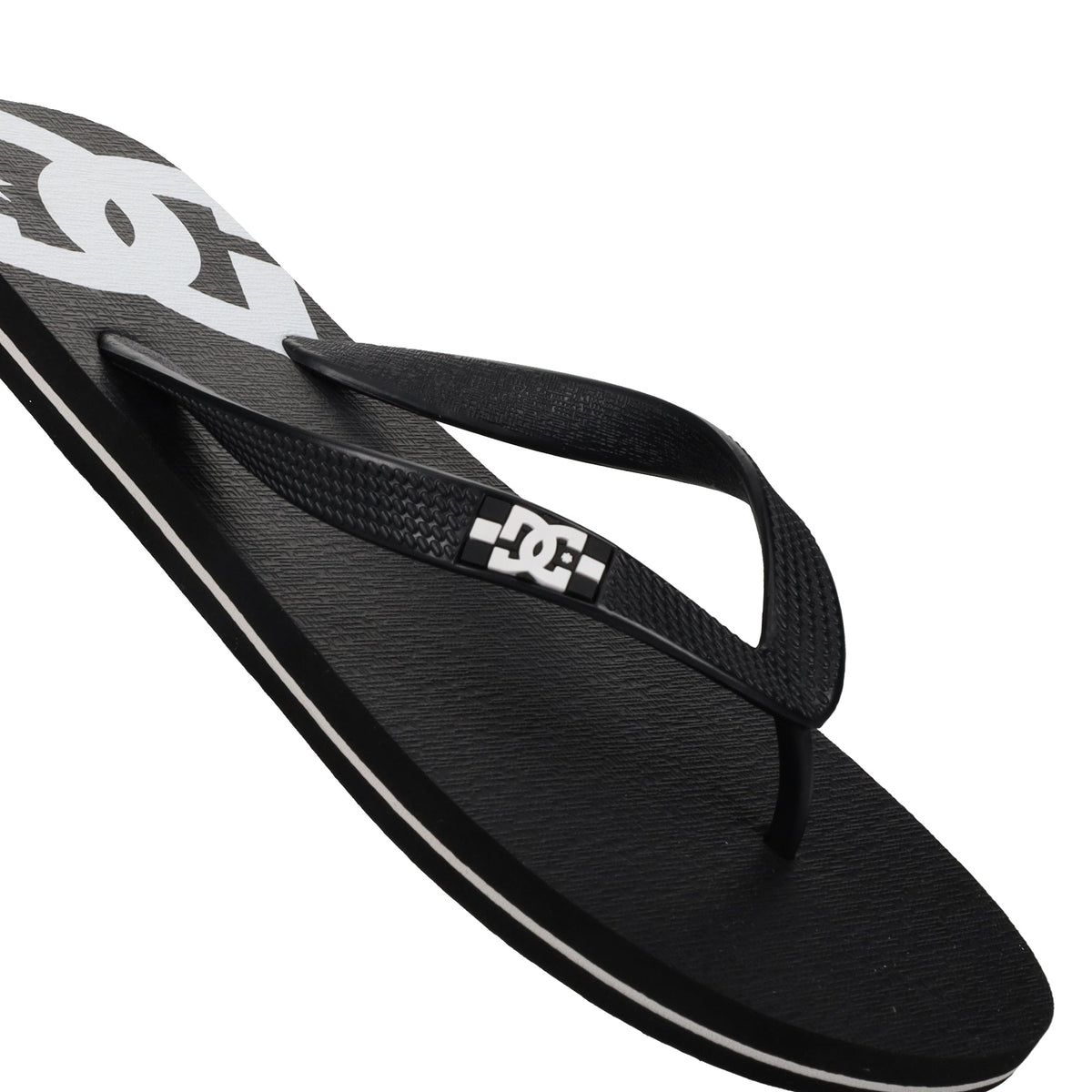 Men's Spray Slides - Black / Black / White | DC Shoes
