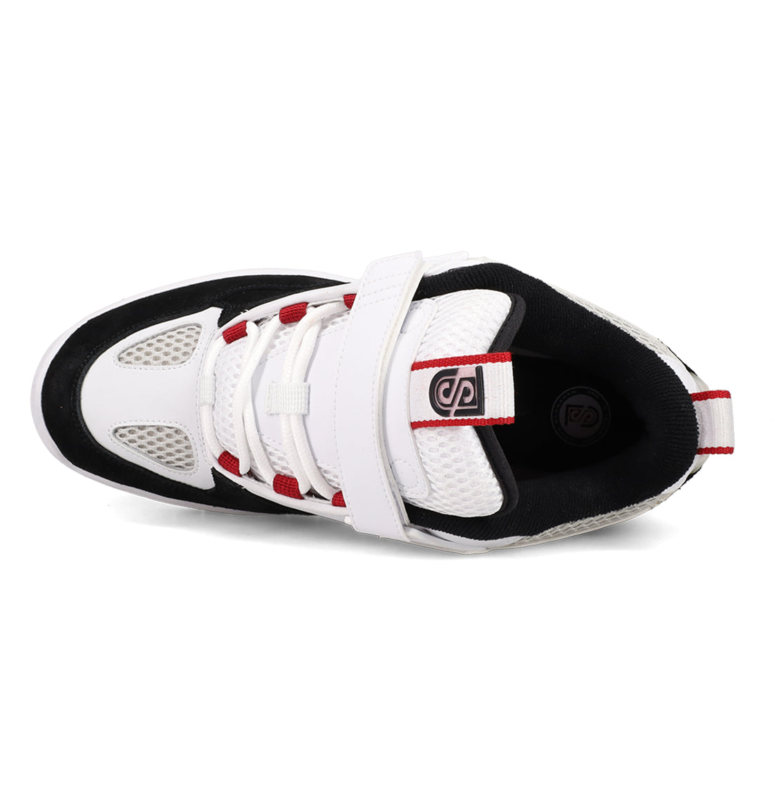 Men's JS-1 Shanahan Pro Skate Shoes - Black/White/Red | DC Shoes