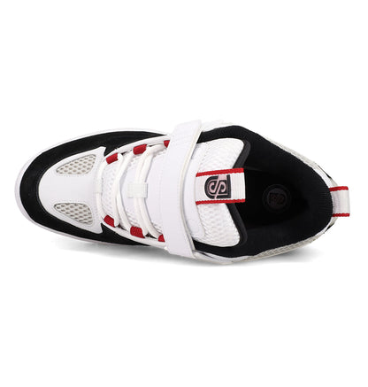 Men's JS-1 Shanahan Pro Skate Shoes - Black/White/Red | DC Shoes