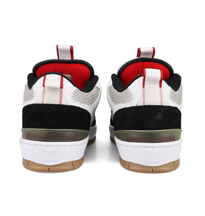 Men's JS-1 Shanahan Pro Skate Shoes - Black/White/Red | DC Shoes