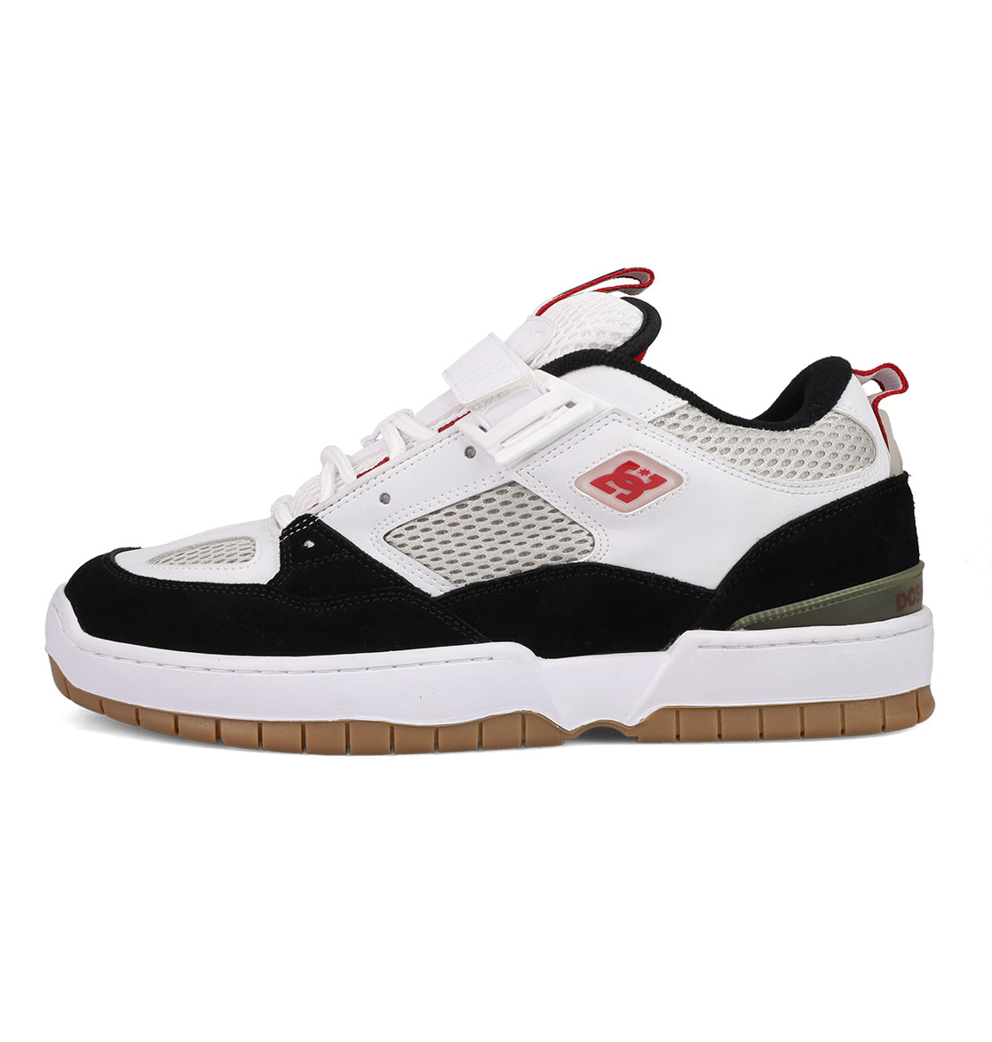 Men's JS-1 Shanahan Pro Skate Shoes - Black/White/Red | DC Shoes