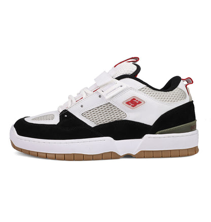 Men's JS-1 Shanahan Pro Skate Shoes - Black/White/Red | DC Shoes