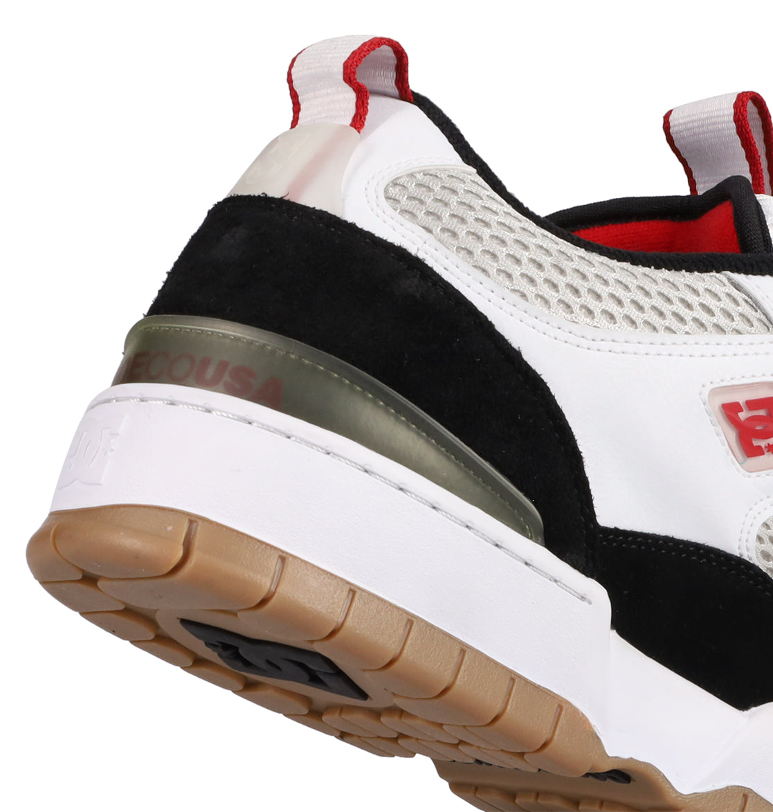 Men's JS-1 Shanahan Pro Skate Shoes - Black/White/Red | DC Shoes