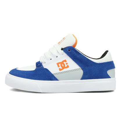 Kids' Onyx Shoes - White/Blue/Grey/Orange | DC Shoes