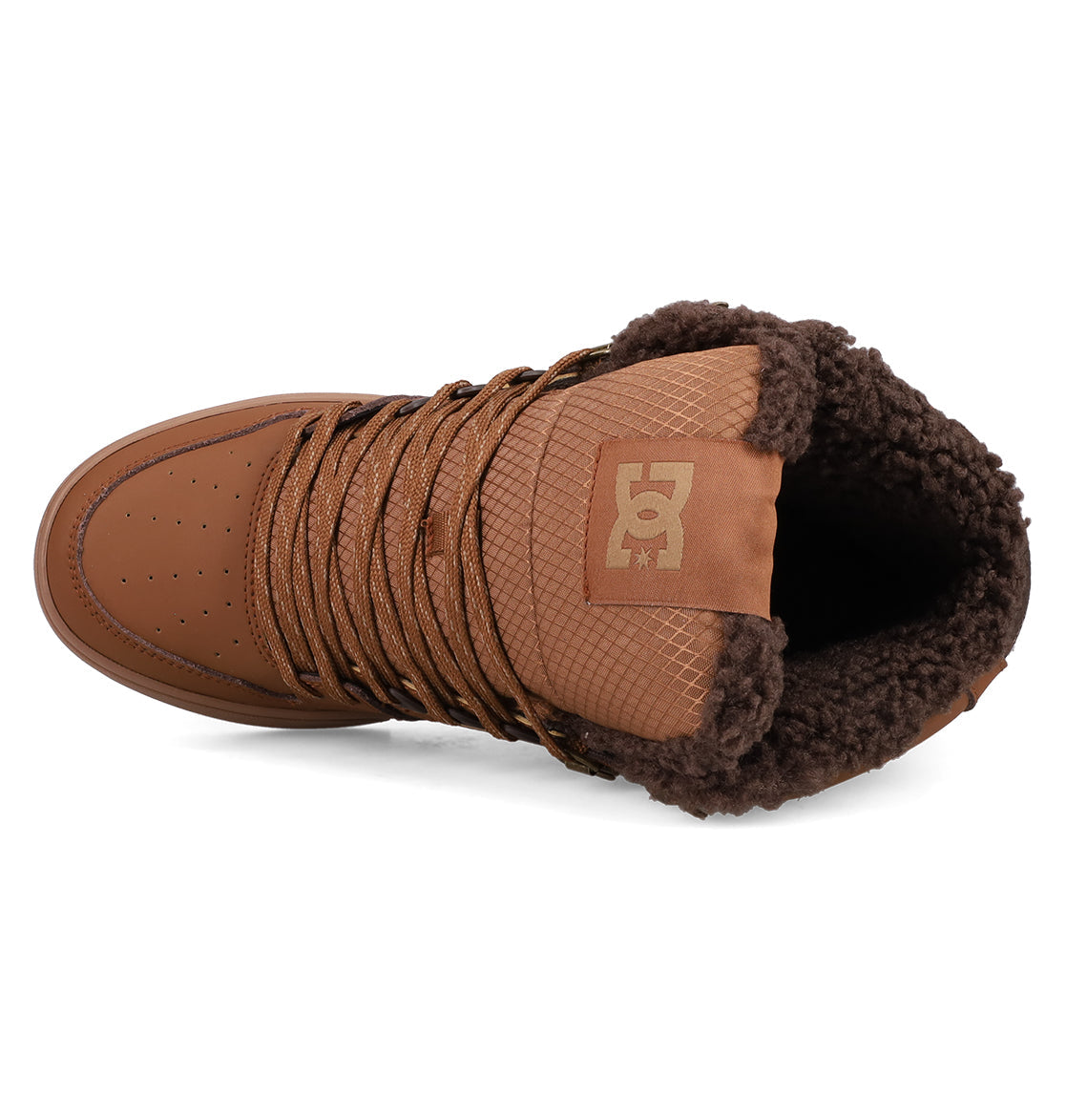 Men's Pure High-Top Winterized Boots - Brown/Dark Brown | DC Shoes