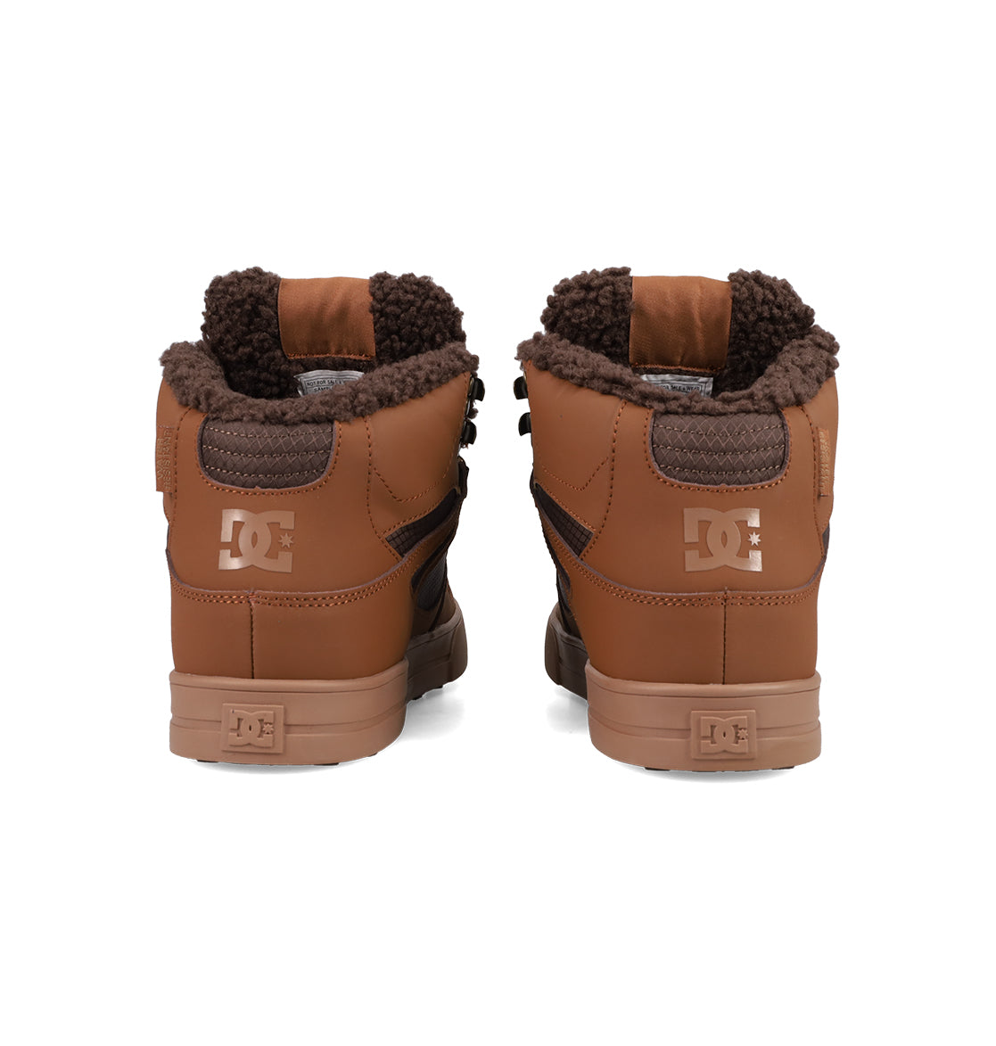Men's Pure High-Top Winterized Boots - Brown/Dark Brown | DC Shoes
