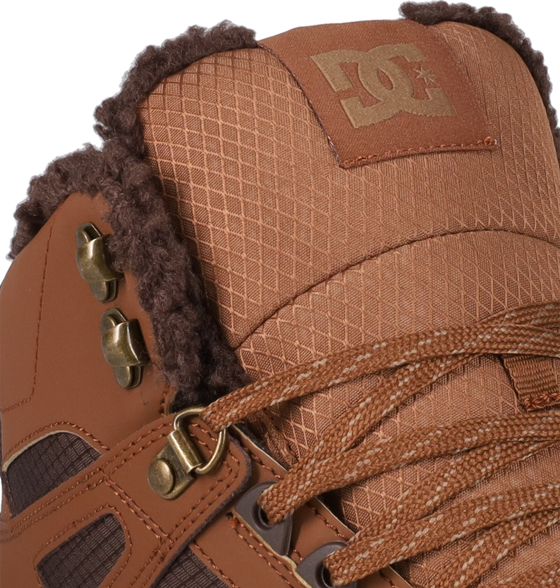 Men's Pure High-Top Winterized Boots - Brown/Dark Brown | DC Shoes
