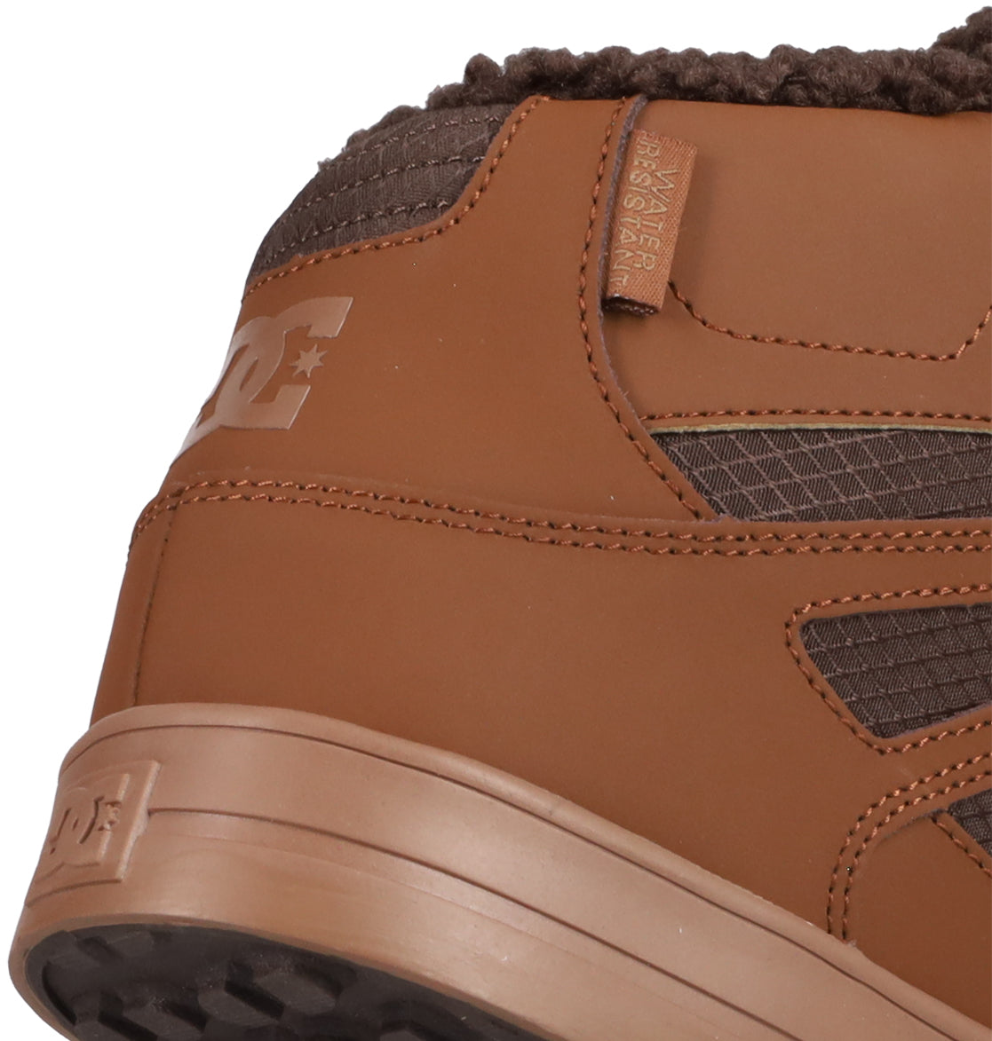 Men's Pure High-Top Winterized Boots - Brown/Dark Brown | DC Shoes