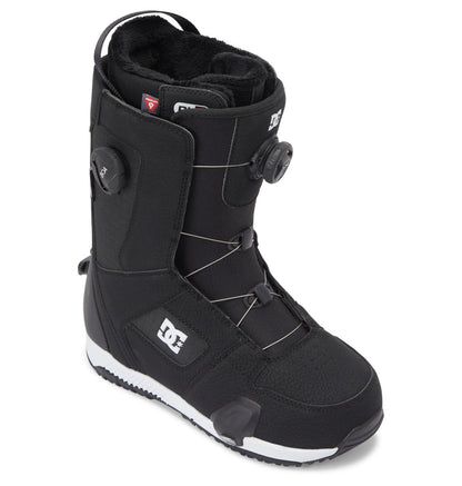 Men's Phase BOA® Pro Step On® Snowboard Boots - Black/White | DC Shoes