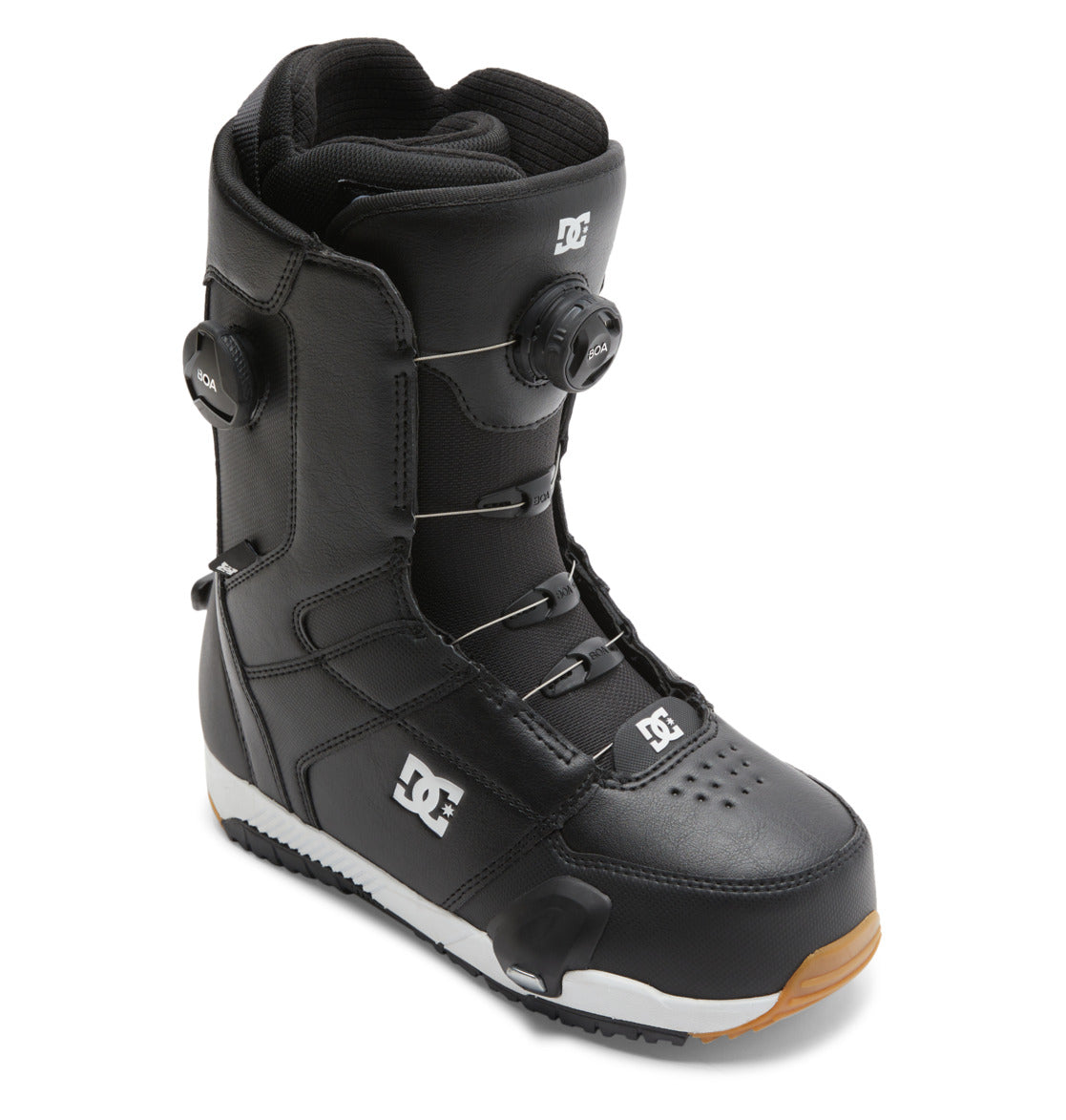 Men's Control Step On BOA® Snowboard Boots - Black/White | DC Shoes