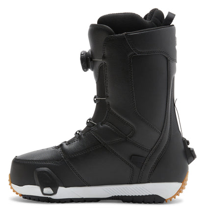 Men's Control Step On BOA® Snowboard Boots - Black/White | DC Shoes