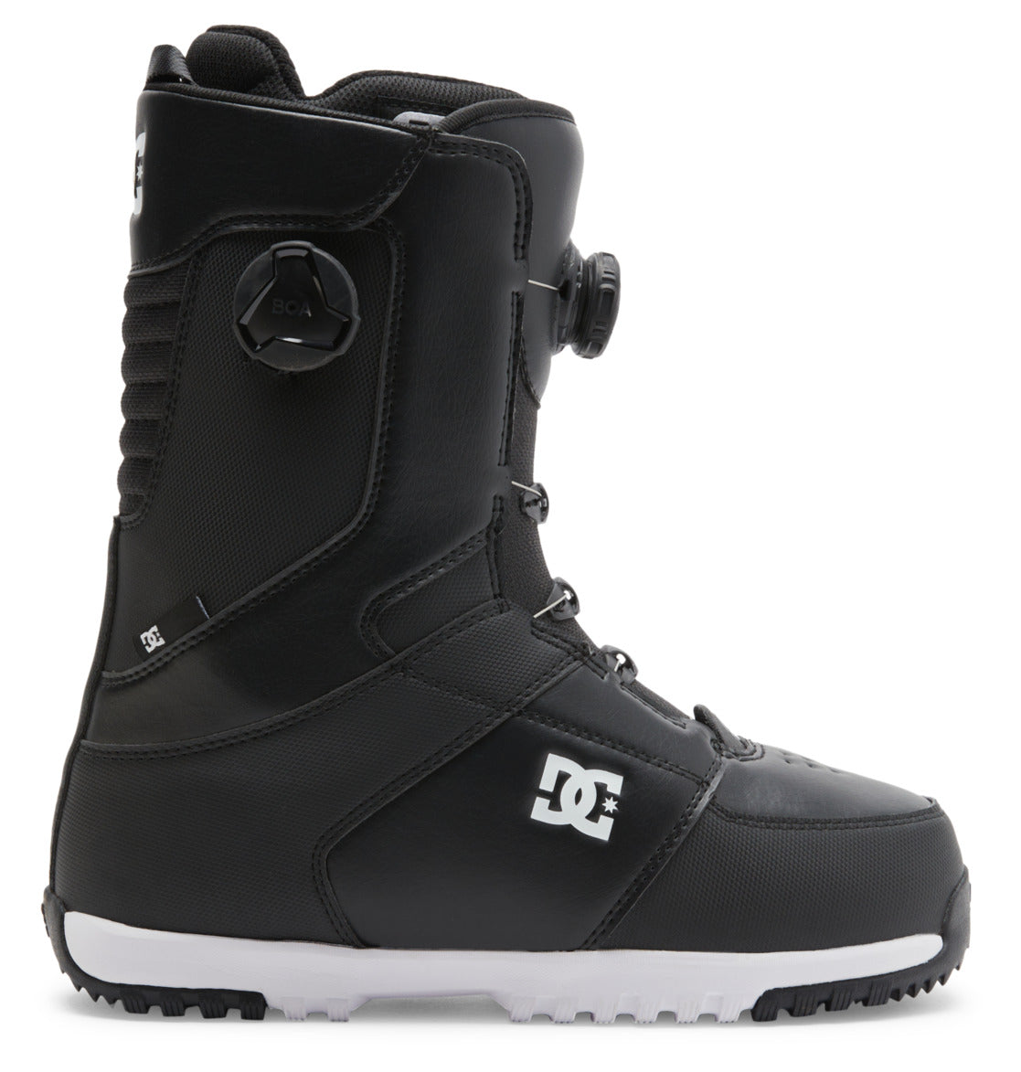 Men's Control BOA® Snowboard Boots - Black/Black/White | DC Shoes