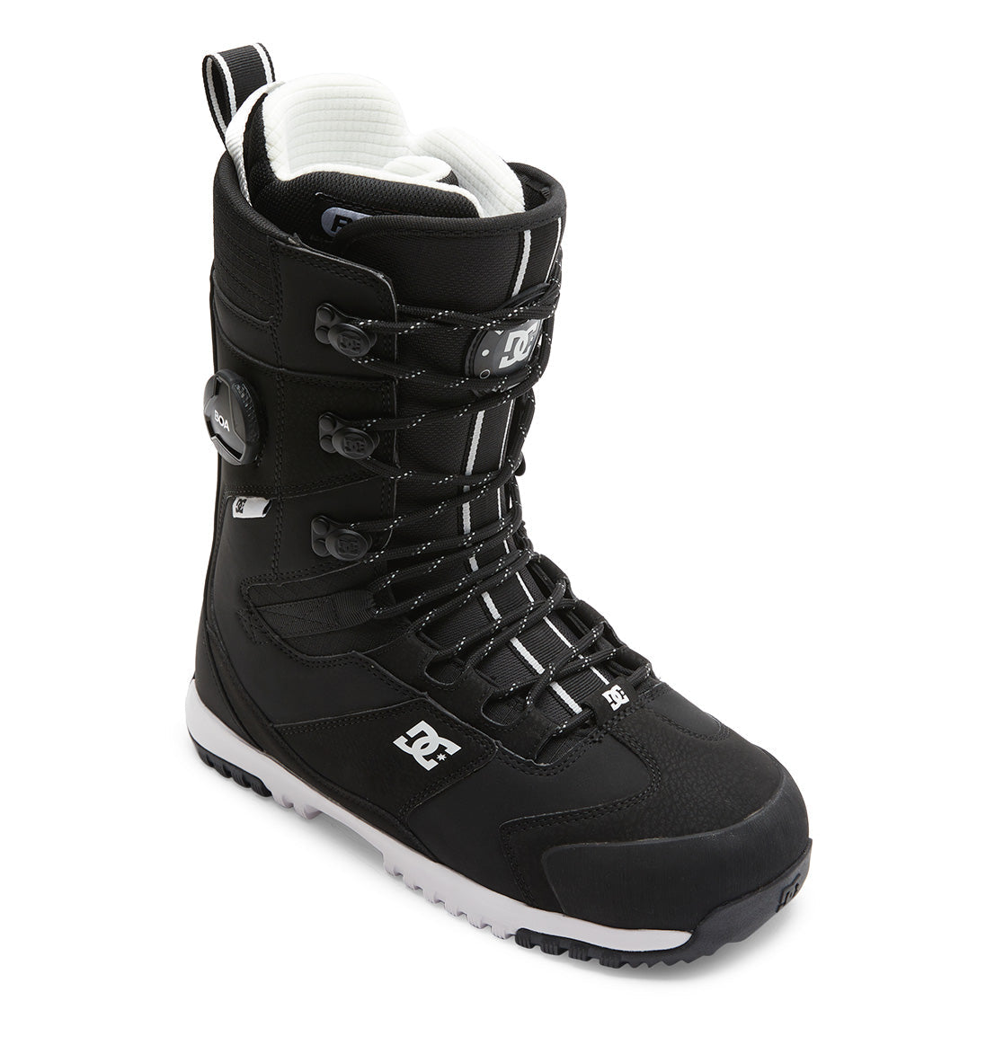 Men's Premier Hybrid BOA® Snowboard Boots - Black/White | DC Shoes
