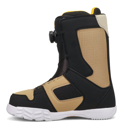 Men's Phase Boa Snowboard Boots - Black/Tan/Orange | DC Shoes