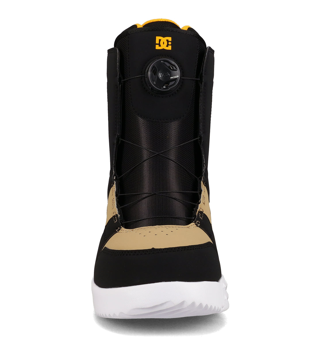 Men's Phase Boa Snowboard Boots - Black/Tan/Orange | DC Shoes