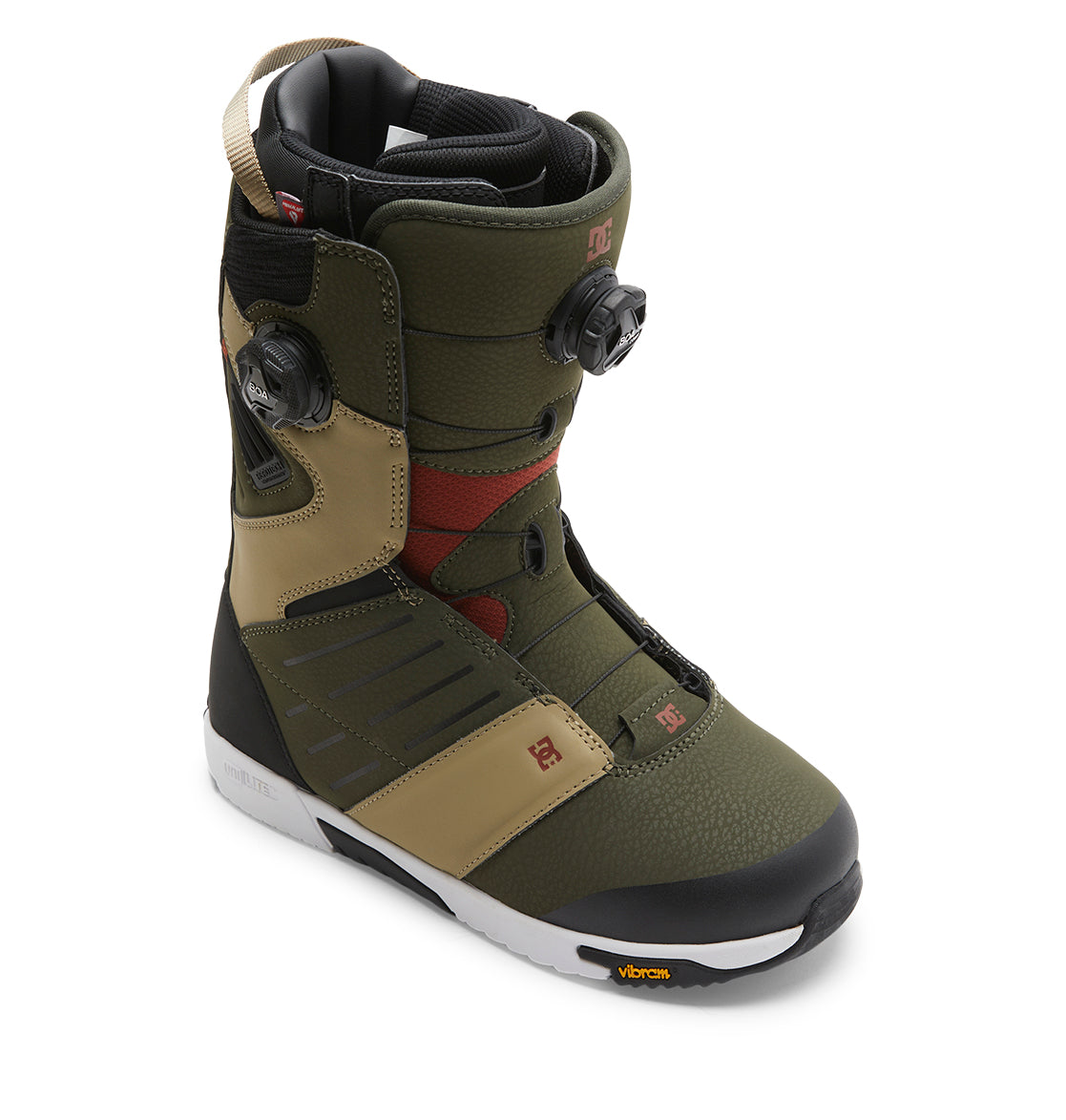 Men's Judge BOA® Snowboard Boots - Olive/Khaki | DC Shoes