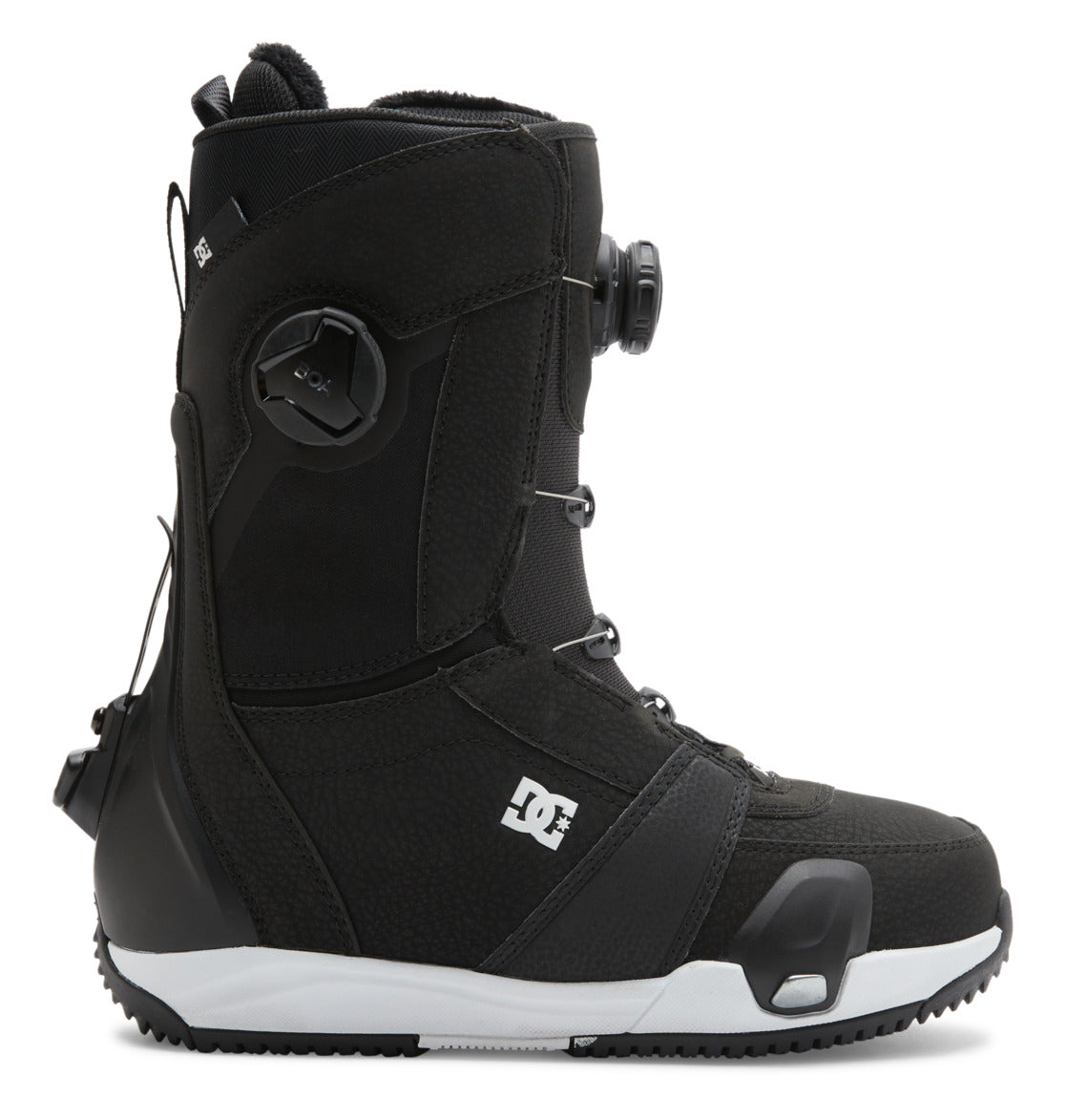 Women's Lotus Step On® Snowboard Boots - Black/White | DC Shoes