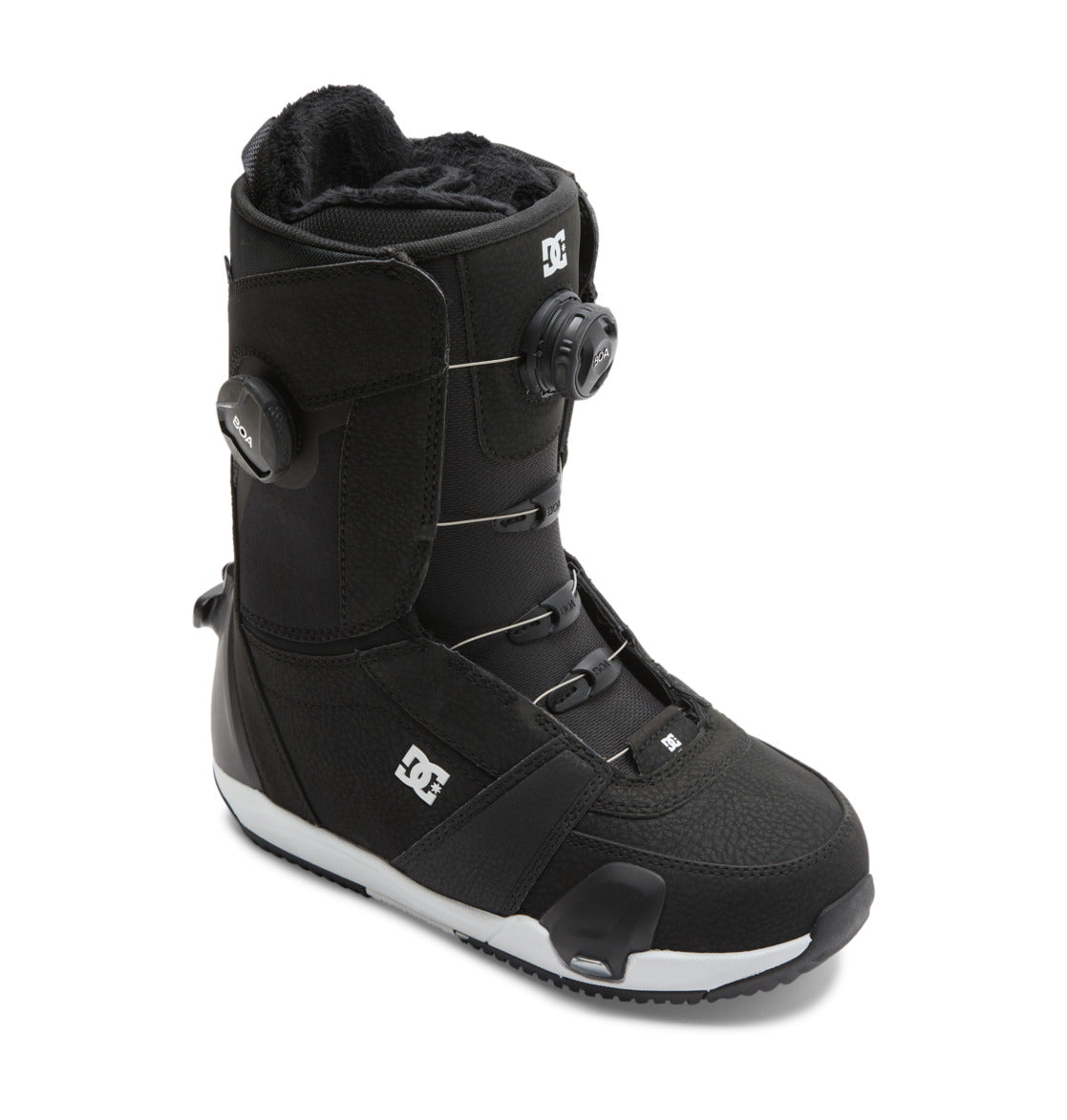 Women's Lotus Step On® Snowboard Boots - Black/White | DC Shoes