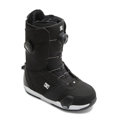 Women's Lotus Step On® Snowboard Boots - Black/White | DC Shoes