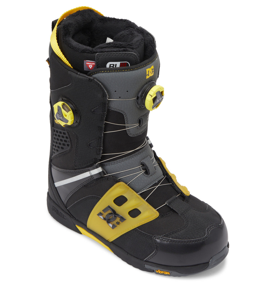 Men's Phantom BOA® Snowboard Boots - Black/Yellow | DC Shoes