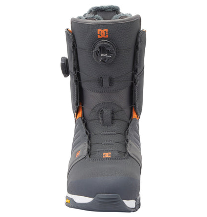 Men's Judge BOA® Snowboard Boots - Grey/Grey/Orange | DC Shoes