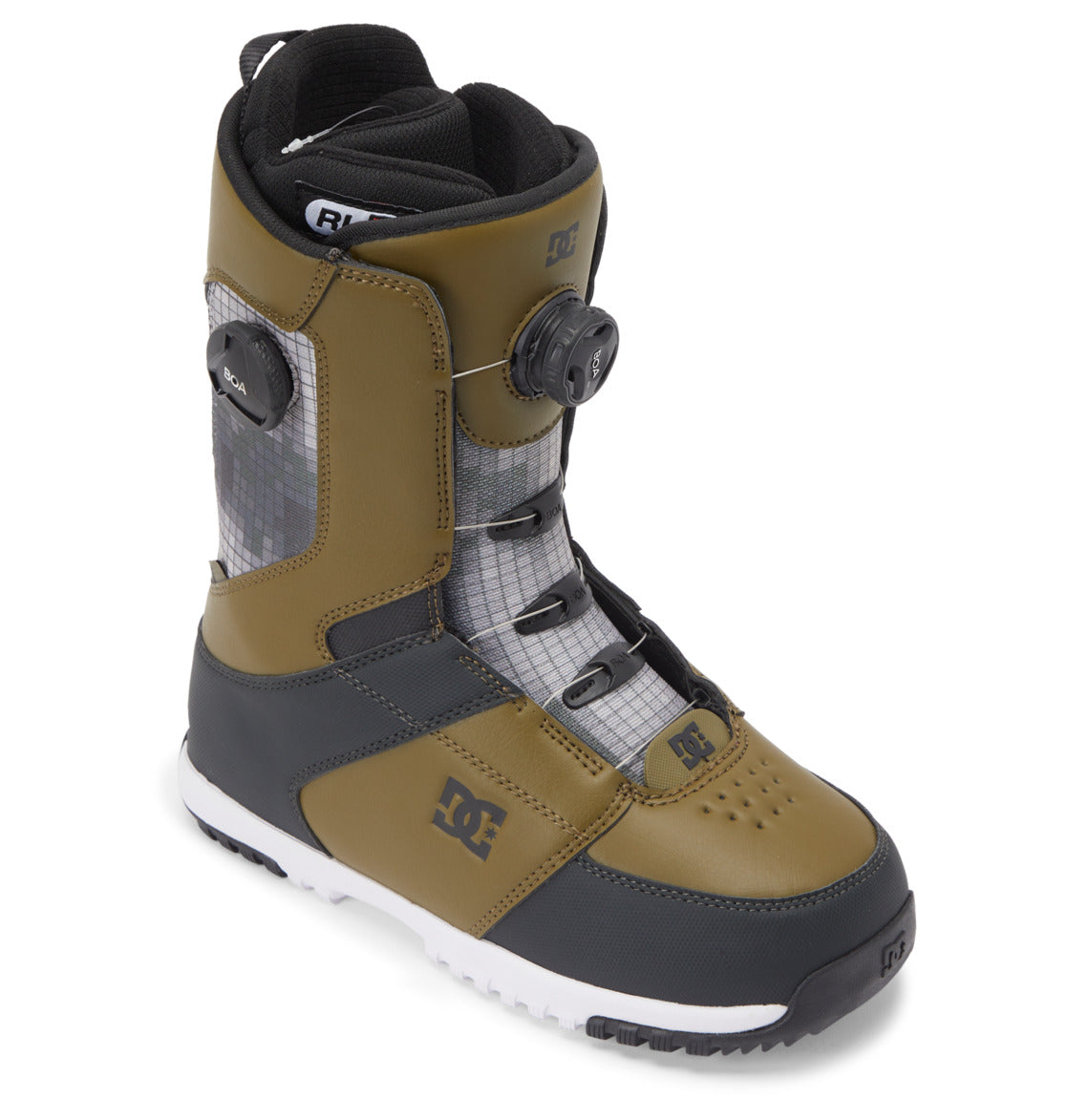 Men's Control BOA® Snowboard Boots - Olive/Military | DC Shoes
