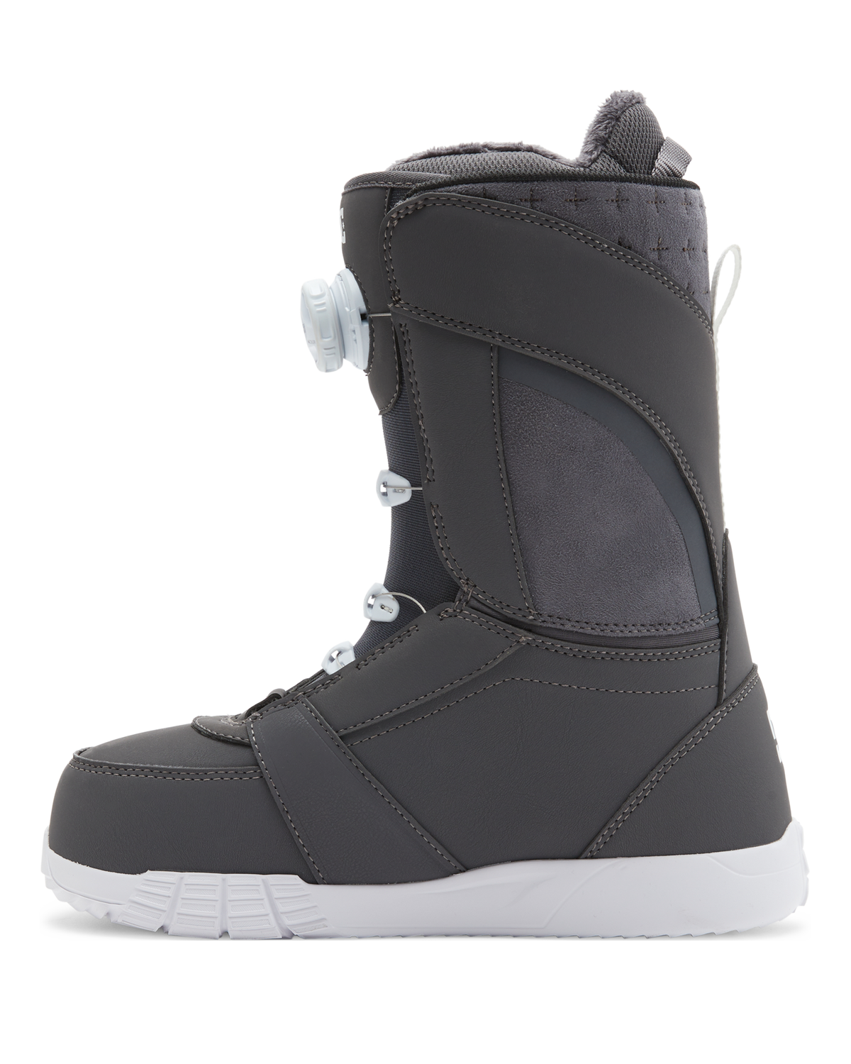 Women's Lotus BOA® Snowboard Boots - Dark Grey/White | DC Shoes