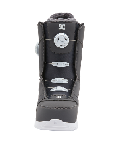 Women's Lotus BOA® Snowboard Boots - Dark Grey/White | DC Shoes