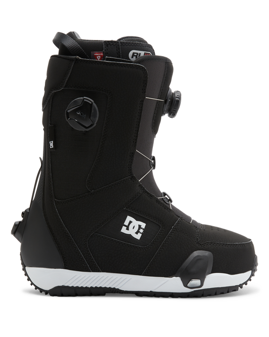 Men's Phase BOA® Pro Step On® Snowboard Boots - Black / Black / White | DC Shoes