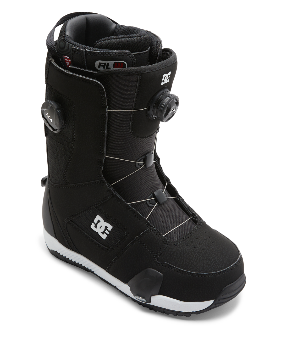 Men's Phase BOA® Pro Step On® Snowboard Boots - Black / Black / White | DC Shoes