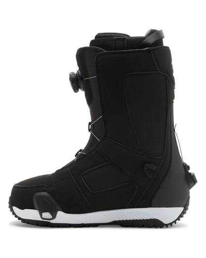 Men's Phase BOA® Pro Step On® Snowboard Boots - Black / Black / White | DC Shoes