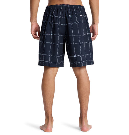 Men's DC Wired Volley 19" Boardshorts - Wired 32 Black | DC Shoes
