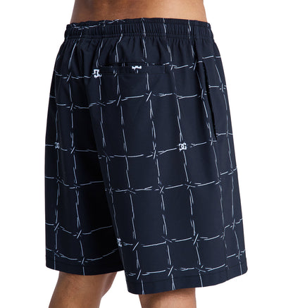 Men's DC Wired Volley 19" Boardshorts - Wired 32 Black | DC Shoes