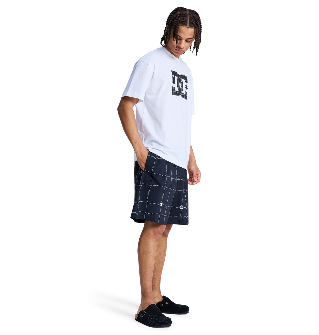 Men's DC Wired Volley 19" Boardshorts - Wired 32 Black | DC Shoes