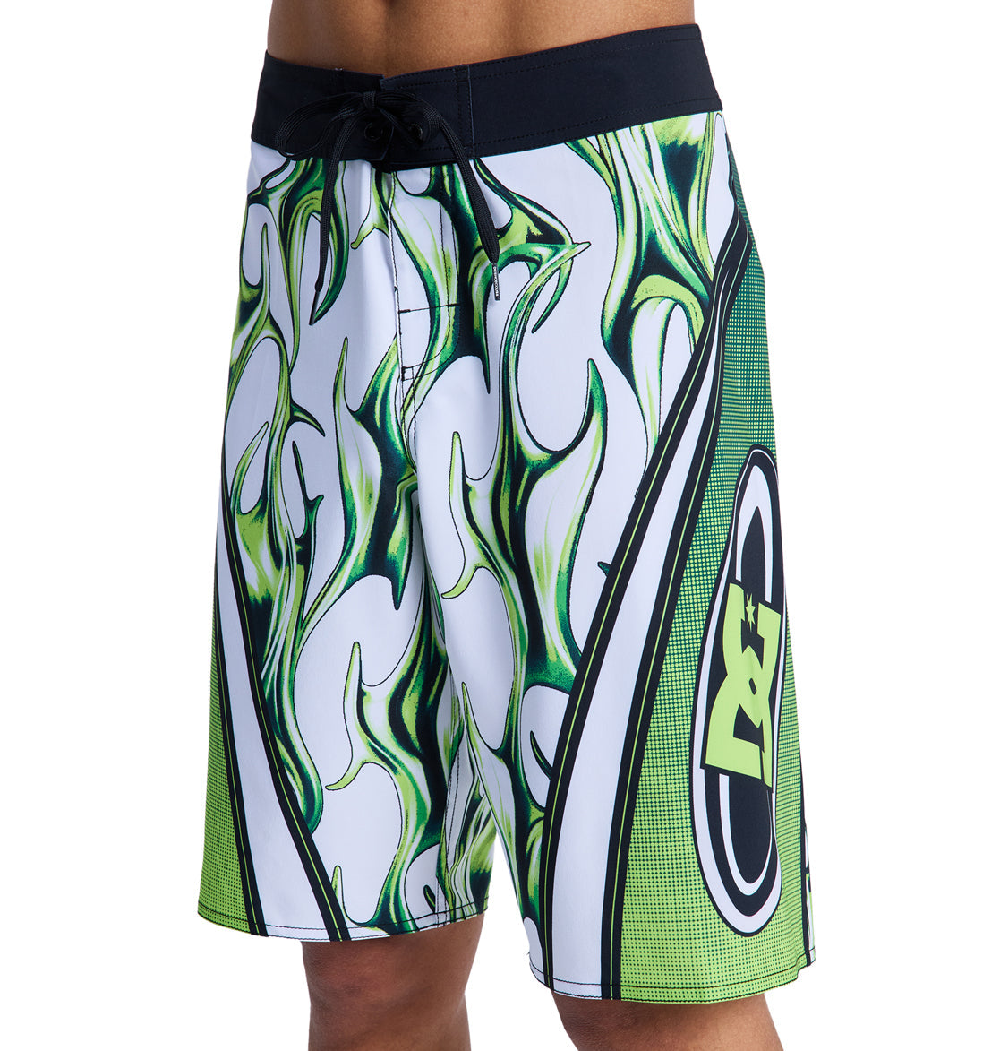 Men's Sylem 21" Boardshorts - Liquid Fuego White | DC Shoes