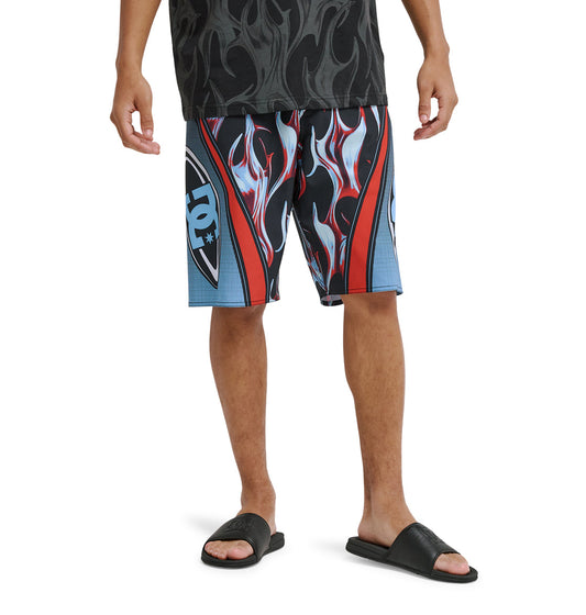 Men's Sylem 21 Boardshorts - Liquid Fuego Black | DC Shoes