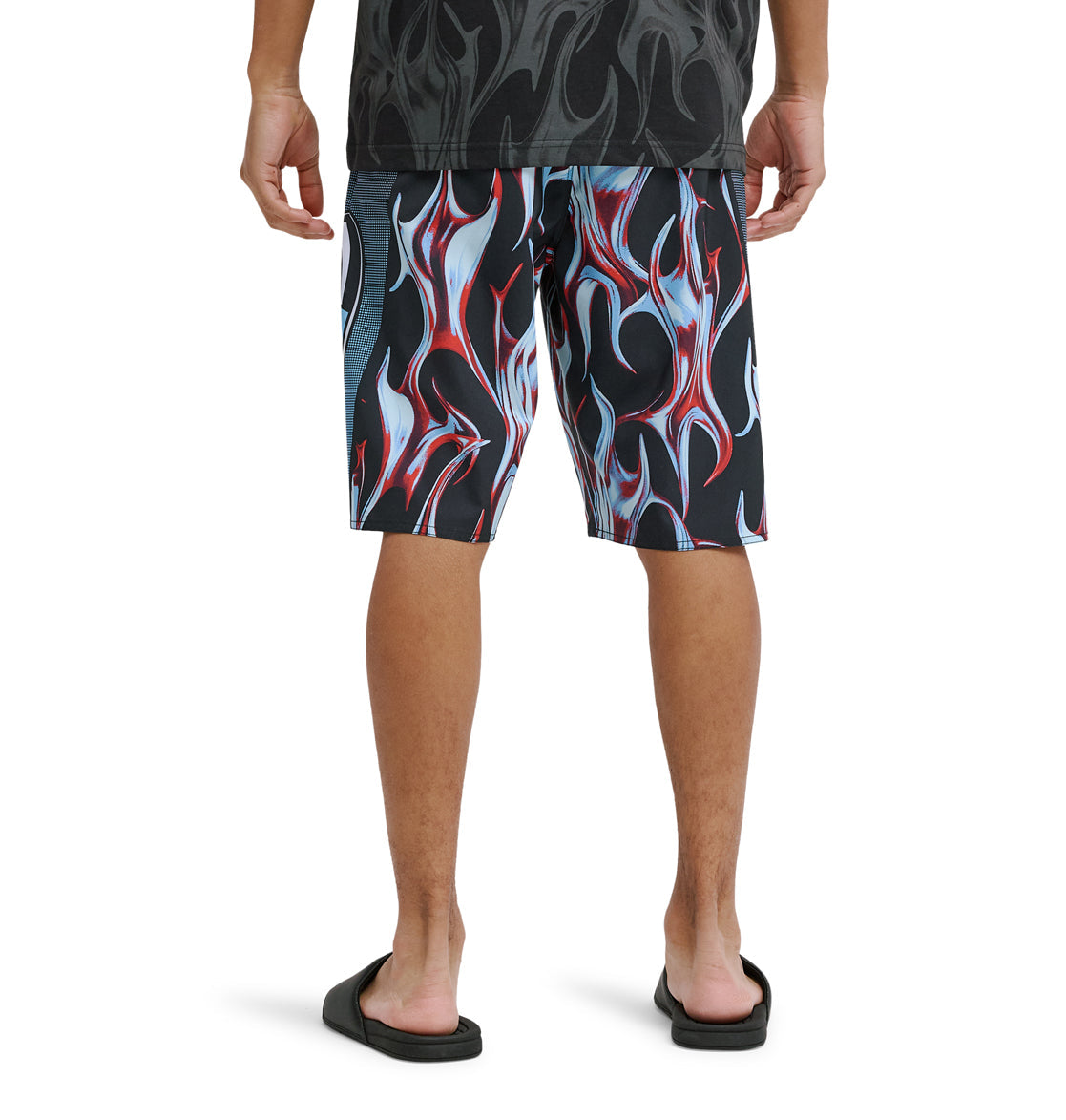 Men's Sylem 21 Boardshorts - Liquid Fuego Black | DC Shoes