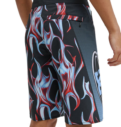 Men's Sylem 21 Boardshorts - Liquid Fuego Black | DC Shoes