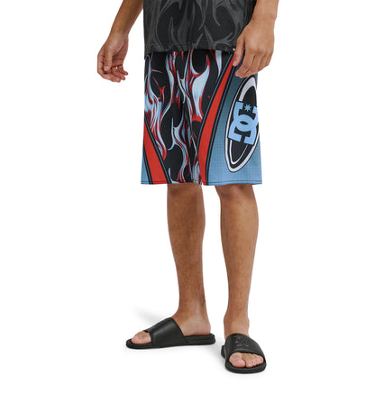 Men's Sylem 21 Boardshorts - Liquid Fuego Black | DC Shoes