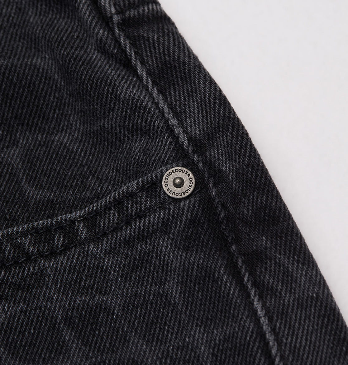 Men's Baggy Denim Snake Print Pants - Laser Scales Snake | DC Shoes