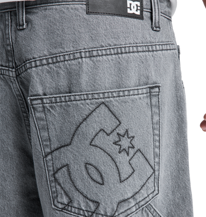 Men's Baggy Denim Carpenter Pants - Medium Grey | DC Shoes