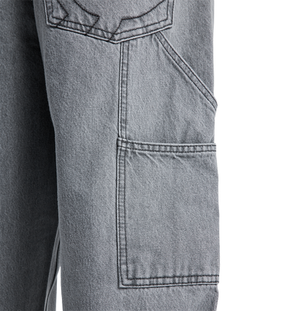 Men's Baggy Denim Carpenter Pants - Medium Grey | DC Shoes