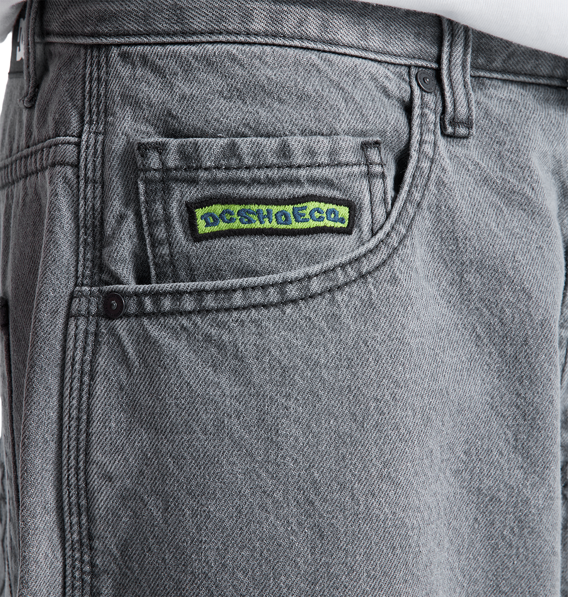 Men's Baggy Denim Carpenter Pants - Medium Grey | DC Shoes