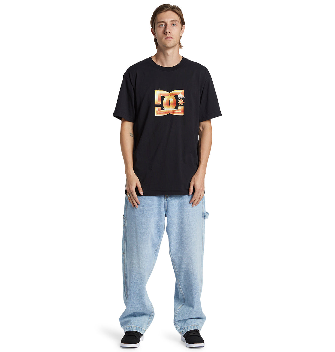Men's Worker Baggy Carpenter Ril Jeans - Indigo Light | DC Shoes