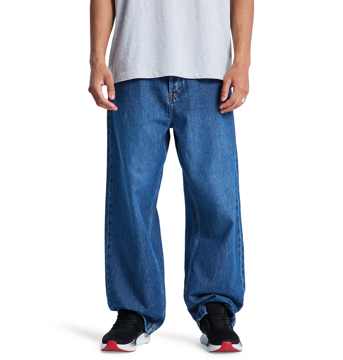 Men's Baggy Denim Pants - Stone Indigo | DC Shoes