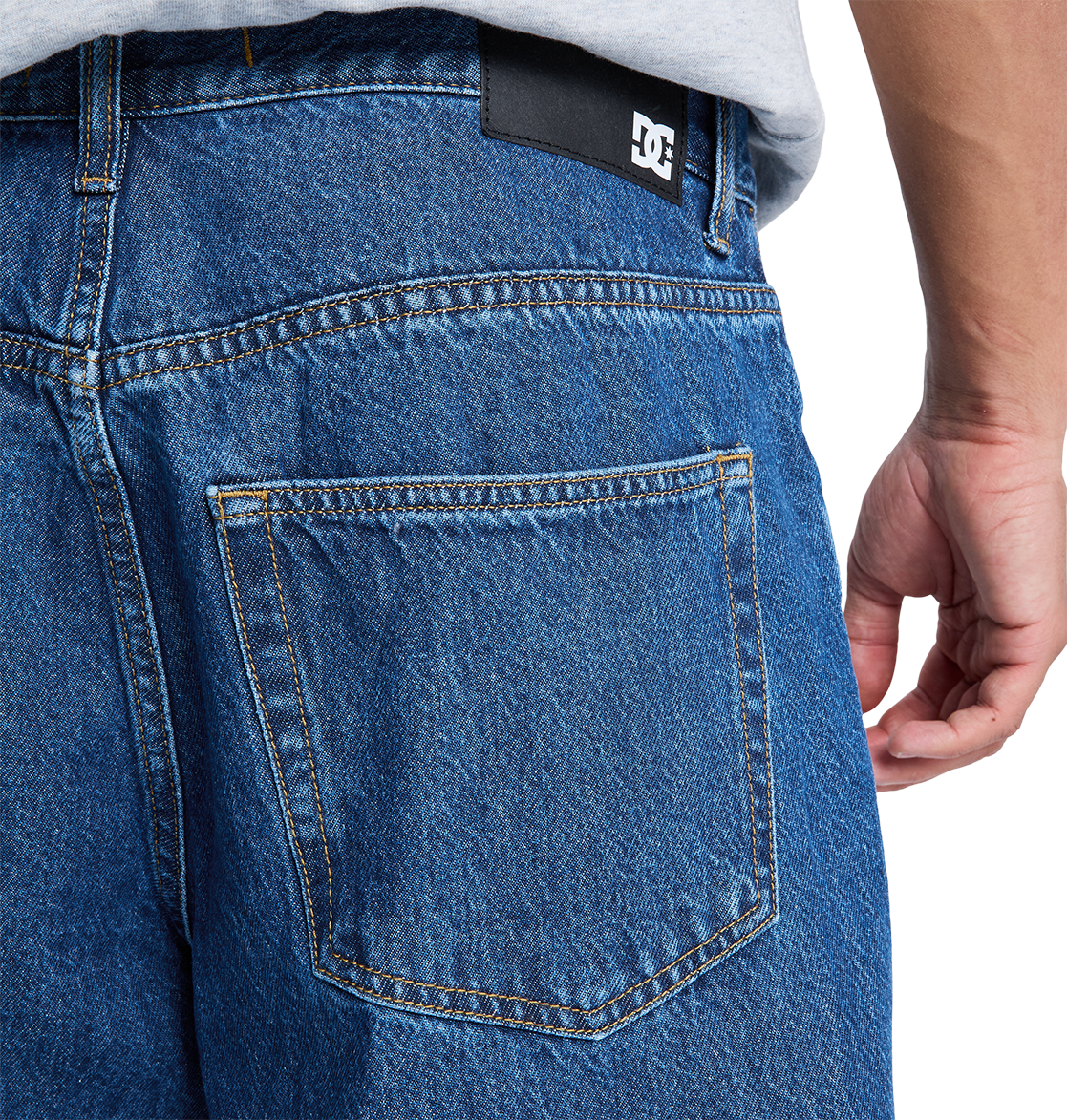 Men's Baggy Denim Pants - Stone Indigo | DC Shoes