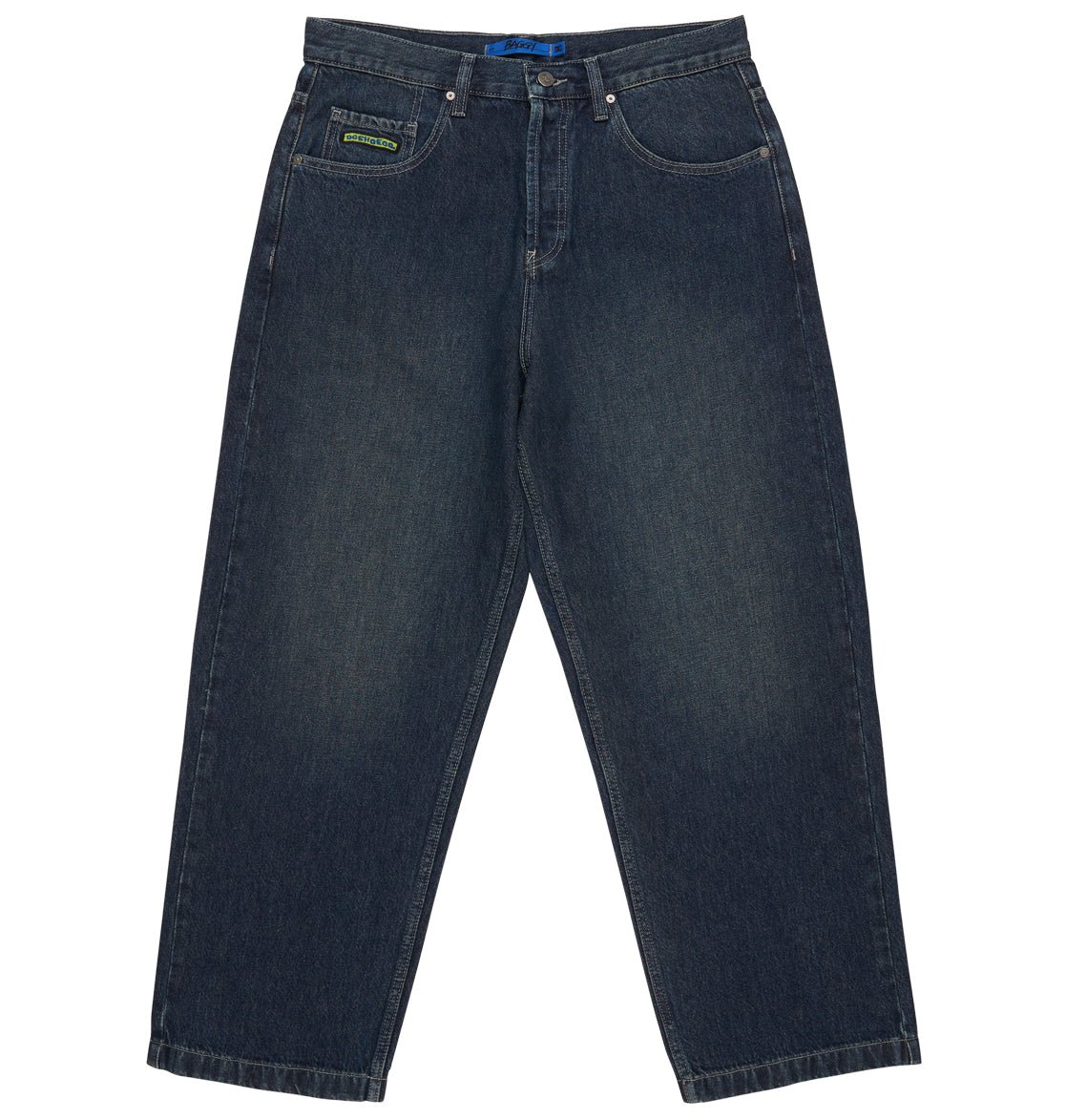 Men's Worker Baggy Denim Double That Jeans - Dark Denim | DC Shoes
